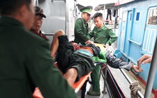 Nổ bình gas trên tàu cá, 6 ngư dân bị thương nặng