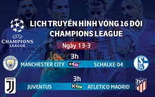 Lịch trực tiếp Champions League 13-3: Trận đấu sống còn của Ronaldo và Juventus