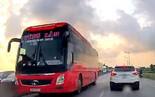 Phạt 1 triệu đồng, tước giấy phép tài xế đi ngược chiều trên quốc lộ 1