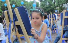 Trẻ em gửi thông điệp chống xâm hại, chống bạo lực qua tranh vẽ