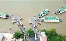 Từ 9h ngày 30-6, phà Vàm Cống dừng hoạt động