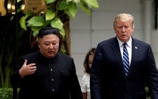 Ông Trump đề xuất gặp ông Kim cuối tuần này tại khu DMZ
