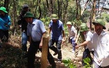 Trưởng Ban Tổ chức trung ương thị sát vụ cháy rừng Hà Tĩnh