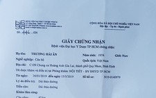 Nghi vấn phó giám đốc sở khai dối việc điều trị bệnh