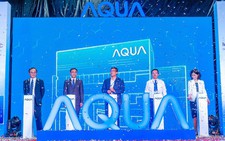 AQUA khánh thành nhà máy máy giặt cửa trước
