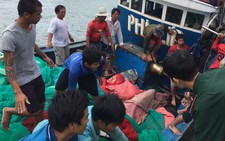 Đã tìm được thi thể 4 ngư dân bị chìm tàu ở Hòn Cau