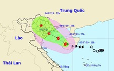 Bão số 2 khả năng mạnh lên, Bạch Long Vĩ đang gió mạnh cấp 7