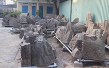 Đồ cổ 1.000 năm cực quý 'lăn lóc' sân bảo tàng, bỏ sọt sắt