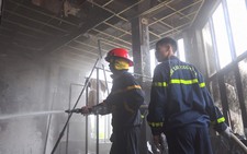 Cháy phim trường áo cưới thiệt hại hàng tỷ đồng