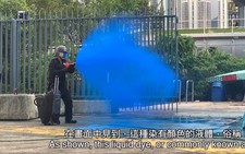 Hong Kong sẽ phun màu lên người biểu tình quá khích