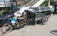 Chủ xe ba bánh, xe thô sơ chở hàng cồng kềnh 'than khổ' vẫn phải chịu phạt