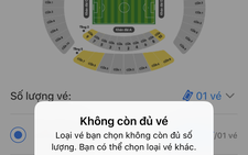 Vé xem trận Việt Nam - Malaysia đợt 1 bán hết trong chưa đầy 3 phút?