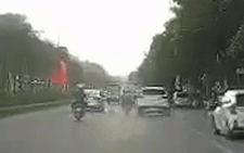 Say rượu lái ôtô gây tai nạn liên hoàn làm 1 người chết, 7 bị thương