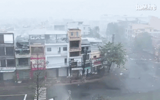 Bão số 9 đã suy yếu thành áp thấp, hàng loạt nhà sập, tốc mái