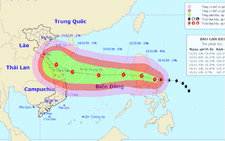 Bão Vamco giật cấp 15, sóng cao 9m, khẩn trương rà soát tàu thuyền trên biển