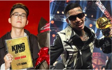 2 quán quân mới của Rap Việt và King of Rap gây tranh cãi