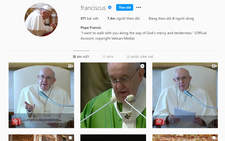 Vatican điều tra vụ tài khoản Instagram Đức Giáo hoàng 'like' ảnh người mẫu