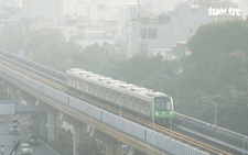 Ngắm đoàn tàu lần đầu chạy thử toàn tuyến trên đường sắt Cát Linh - Hà Đông