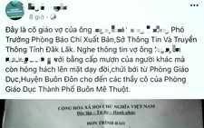 Học hết lớp 8 nhưng thay tên rồi mượn bằng cấp 3 để đi học, đi dạy