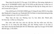 Công an điều tra vụ giả mạo văn bản cho học sinh nghỉ học đến 21-2