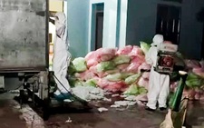 Mang 620kg khẩu trang đã qua sử dụng ở Vĩnh Phúc về Hà Nội