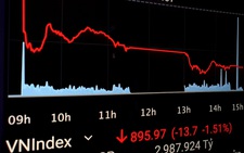 VN-Index mất mốc 900 điểm, 'cuốn trôi' hơn 6,25 tỉ USD vốn hóa chỉ sau 5 phiên