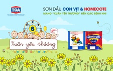 Cùng sơn Con vịt & Homcote mang 