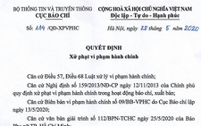 Đình bản 1 tháng báo Phụ Nữ TP.HCM điện tử