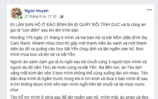 Một cô gái tố bị quấy rối tình dục khi lặn ngắm san hô ở đảo Bình Ba