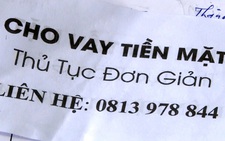 Cho vay với lãi suất 'cắt cổ' 365%/năm, thu thêm 10% phí dịch vụ