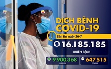 Dịch COVID-19 ngày 26-7: Chuyên gia Mỹ kêu gọi phong tỏa toàn quốc, Triều Tiên có ca nghi nhiễm
