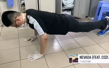 Video: Y bác sĩ Bệnh viện Đà Nẵng thách thức nhau tập thể dục trong khu cách ly