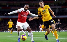 Vòng 33 Giải ngoại hạng Anh (Premier League): 'Pháo thủ' quyết bắn hạ 'bầy sói'
