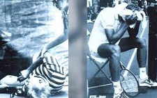37 năm trước 'thầy cũ' của Federer từng đánh bóng trúng 'chỗ hiểm' khiến trọng tài té tử vong