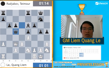 Kỳ thủ Lê Quang Liêm: 