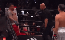 Nhà vô địch hạng nặng UFC bị knock-out lảo đảo như múa... 'túy quyền'