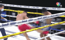 Võ sĩ thắng knock-out ấn tượng nhờ 'cú sút ngàn cân' khiến đối thủ đổ gục xuống sàn