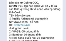 'TP.HCM họp khẩn về 20 ca nhiễm COVID-19 trong sân bay' là tin giả