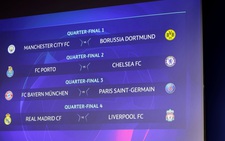 PSG đụng Bayern Munich, Real Madrid gặp Liverpool ở tứ kết Champions League