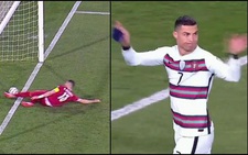 Ronaldo bị 'cướp' bàn thắng phút 90+3, Bồ Đào Nha mất 2 điểm quý giá