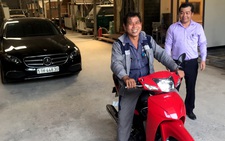 Người đàn ông được chủ Mercedes tặng xe: 'Con gái sẽ đỡ mặc cảm với bạn bè'