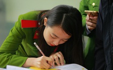 Các trường công an tuyển sinh: Nghiêm cấm thí sinh 'rải thảm' đăng ký sơ tuyển