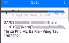Quét mã QR trên căn cước công dân gắn chip sẽ thấy thông tin cá nhân nào?