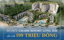 Thanh toán chưa đầy 200 triệu, sở hữu căn hộ nghỉ dưỡng 5 sao đẳng cấp