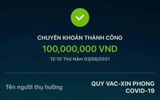Nghệ sĩ, người nổi tiếng hào hứng 'trend' khoe ảnh quyên góp chống COVID-19