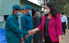 Phó chủ tịch nước Võ Thị Ánh Xuân đề nghị Kiên Giang giữ vững thành tích chống dịch