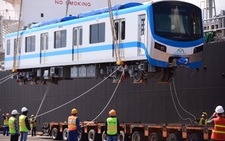 Metro số 1 TP.HCM thêm 4 đoàn tàu được nhập về