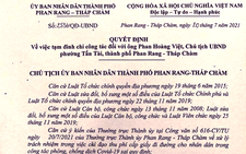 Một chủ tịch phường cấp 'giấy thông hành' cho dân thu 10.000 đồng