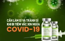 Cần làm gì và tránh gì khi tiêm vắc xin ngừa COVID-19?