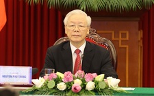 Tổng bí thư Nguyễn Phú Trọng phát biểu tại hội nghị các chính đảng thế giới